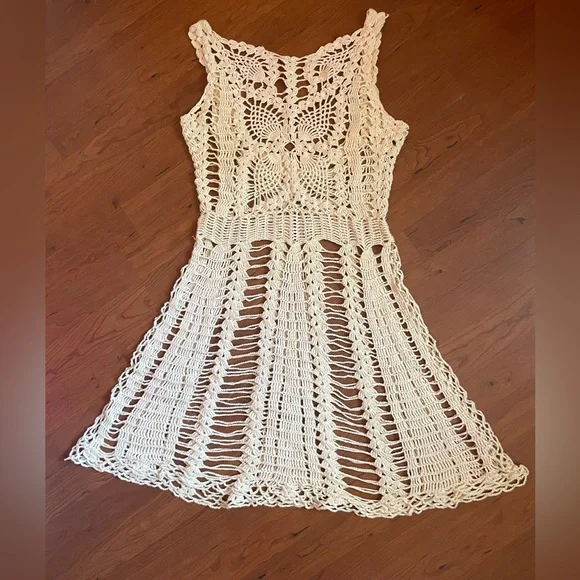Free People Crochet Dress - Picture 1 of 4